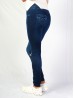 High Waist Denim Style Stretchy Legging (Fleece Lined)